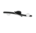 Trio Lighting Trio NAPOLI LED ceiling light | 1x 26W 2800 lm 4000K | black | IP20 | 20.5 cm