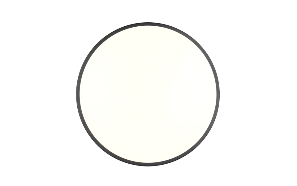 Trio Lighting Trio LOODY plafondlamp | LED | zwart met wit | Ø 38,5 cm | IP20 | 1x 22W | 2500 lm | 3000K | dimbaar