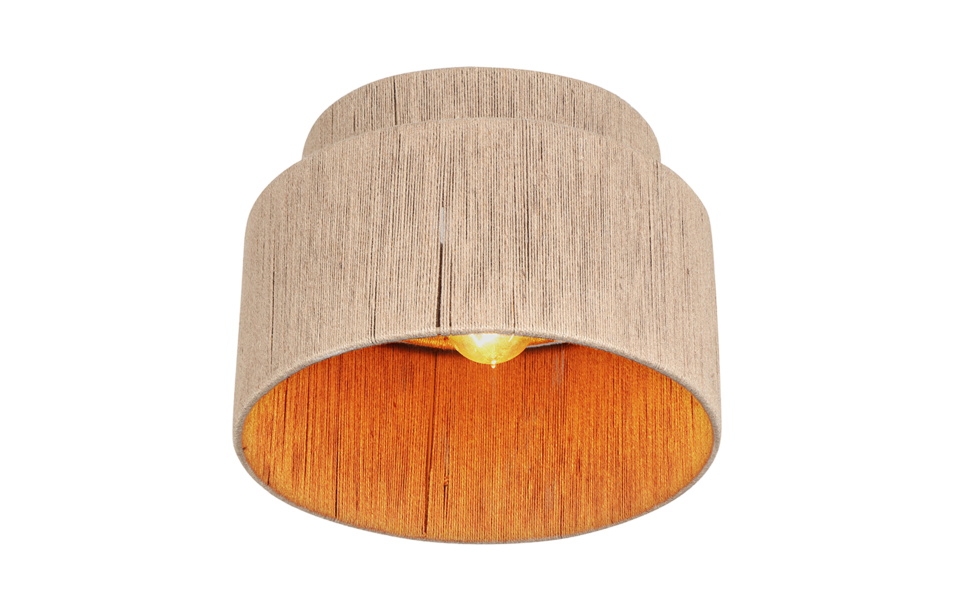 Trio Lighting Trio SMILLA plafondlamp | E27 Fitting | beige met natuurlijke afwerking | Ø 30 cm | IP20 | excl. 1x E27 | max. 10W Trio Lighting Trio SMILLA plafondlamp | E27 Fitting | beige met natuurlijke afwerking | Ø 30 cm | IP20 | excl. 1x E27 | max. 10W