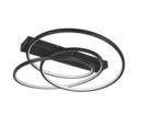 Trio Lighting Trio DARVIN LED ceiling light | 1x 36W 4500 lm 4000K | black | IP20 | 15 cm