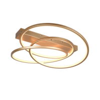 Trio DARVIN plafondlamp | LED | goudkleurig | 64 x 49 cm | IP20 Trio DARVIN plafondlamp | LED | goudkleurig | 64 x 49 cm | IP20