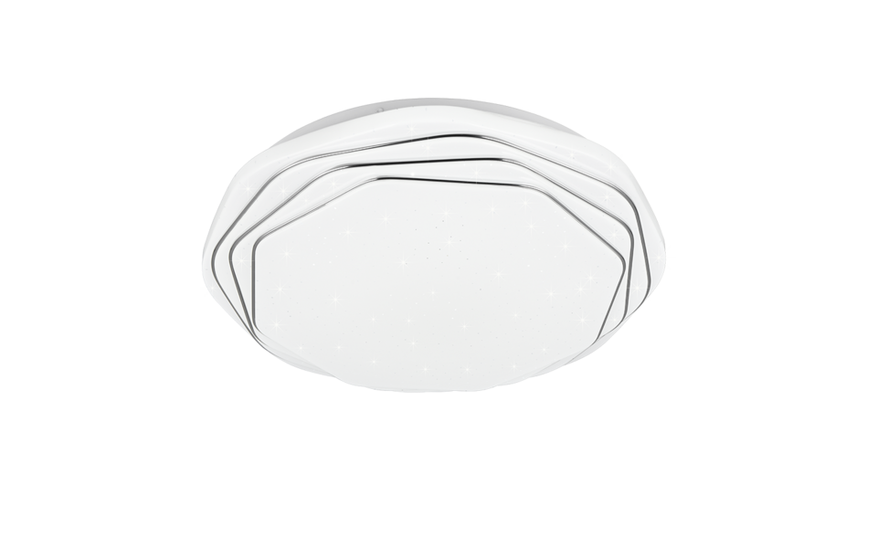 Trio Lighting Trio DIZZY plafondlamp | LED | wit | Ø 38 cm | IP20 | 1x 22W | 2600 lm | 2700-6500K | dimbaar