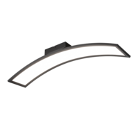 Trio SIGMA plafondlamp | LED | mat zwart | 76,5 x 15 cm | IP20 Trio SIGMA plafondlamp | LED | mat zwart | 76,5 x 15 cm | IP20
