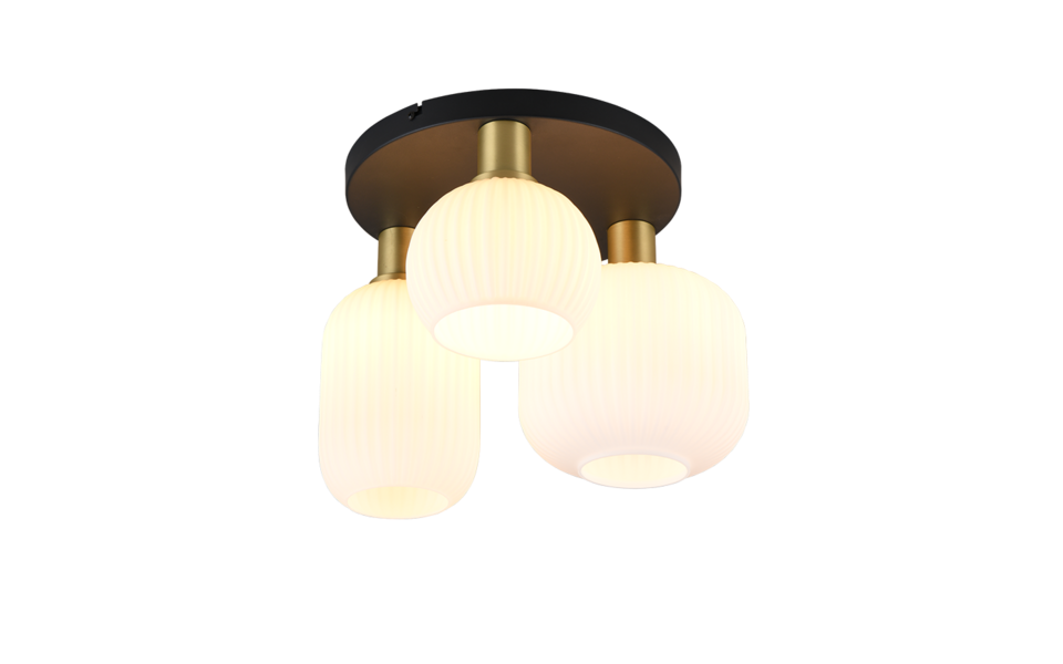 Trio Lighting Trio DIVA ceiling light | 3x E27 max 40W | Ø 39 cm | IP20 | 28.5 cm