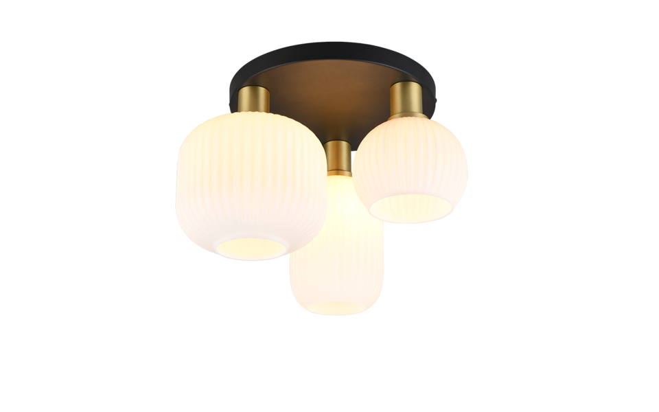 Trio Lighting Trio DIVA ceiling light | 3x E27 max 40W | Ø 39 cm | IP20 | 28.5 cm