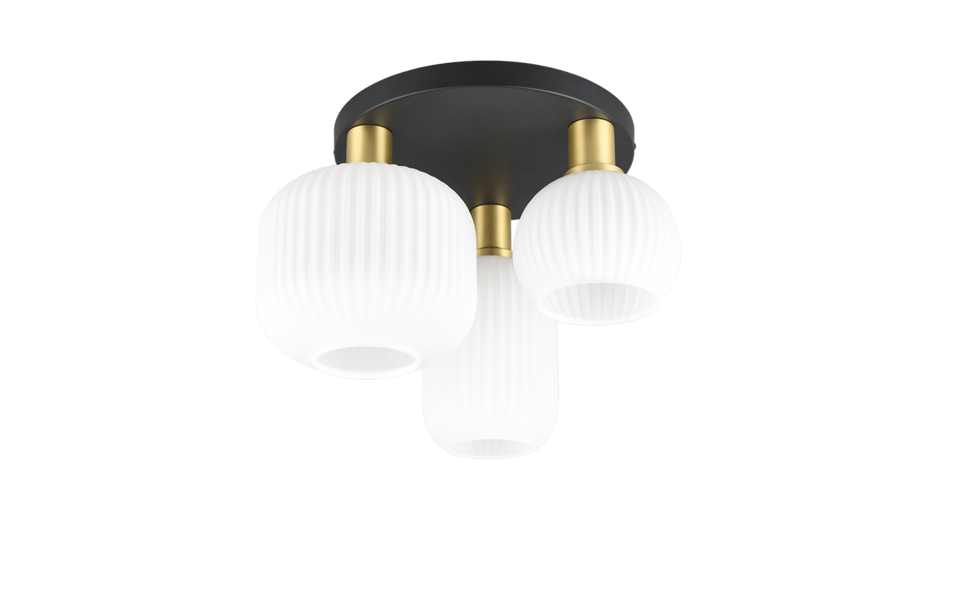 Trio Lighting Trio DIVA ceiling light | 3x E27 max 40W | Ø 39 cm | IP20 | 28.5 cm