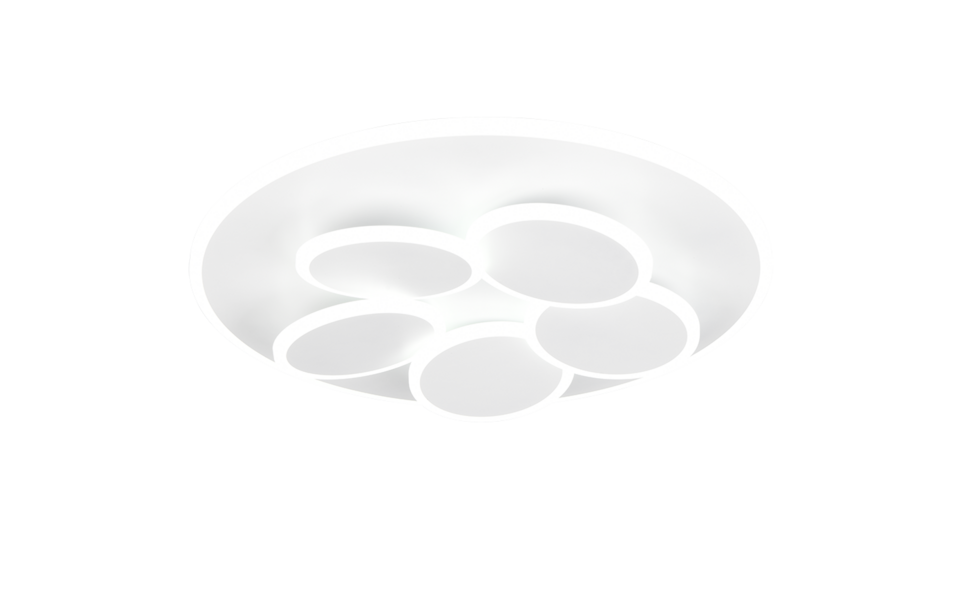 Trio Lighting Trio MANDALA plafondlamp | LED | wit mat | Ø 49 cm | IP20 | 1x 35W | 4200 lm | 2700-6500K | dimbaar Trio Lighting Trio MANDALA plafondlamp | LED | wit mat | Ø 49 cm | IP20 | 1x 35W | 4200 lm | 2700-6500K | dimbaar
