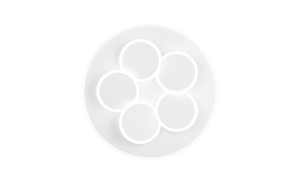 Trio Lighting Trio MANDALA plafondlamp | LED | wit mat | Ø 49 cm | IP20 | 1x 35W | 4200 lm | 2700-6500K | dimbaar Trio Lighting Trio MANDALA plafondlamp | LED | wit mat | Ø 49 cm | IP20 | 1x 35W | 4200 lm | 2700-6500K | dimbaar