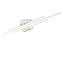 Trio Lighting Trio CINQUETO LED ceiling light | 1x 25W 2250 lm 4000K | chrome | Ø 80 cm | IP20 | 10 cm