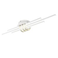 Trio CINQUETO plafondlamp | LED | wit mat | 81 x 18 cm | IP20