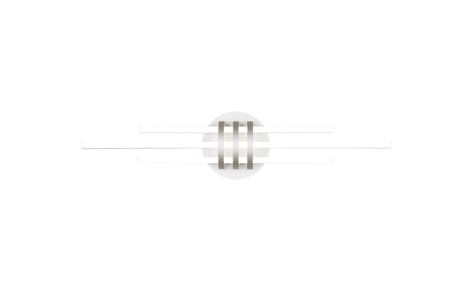 Trio Lighting Trio CINQUETO LED ceiling light | 1x 25W 2250 lm 4000K | chrome | Ø 80 cm | IP20 | 10 cm