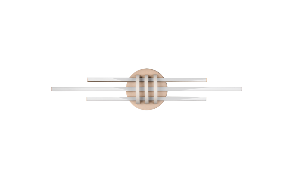 Trio Lighting Trio CINQUETO LED ceiling light | 1x 25W 2250 lm 3000K | mocha brown | Ø 80 cm | IP20 | 10 cm