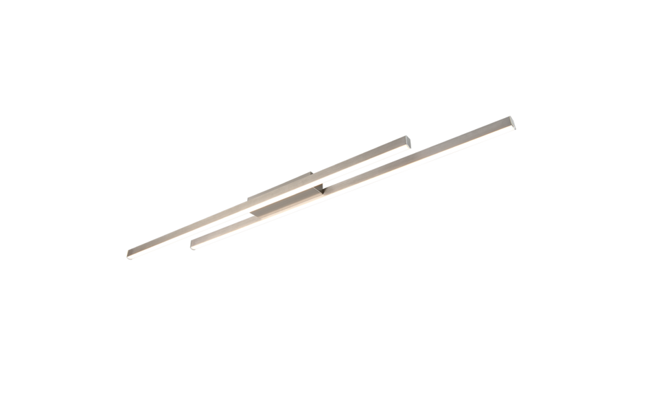 Trio Lighting Trio ODIO plafondlamp | LED | nikkel mat | 110 x 8,5 cm | IP20 | 1x 22W | 2500 lm | 3000K | dimbaar Trio Lighting Trio ODIO plafondlamp | LED | nikkel mat | 110 x 8,5 cm | IP20 | 1x 22W | 2500 lm | 3000K | dimbaar