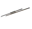 Trio Lighting Trio ODIO plafondlamp | LED | mat zwart | 110 x 8,5 cm | IP20 | 1x 22W | 2500 lm | 3000K | dimbaar