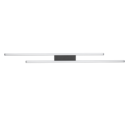 Trio Lighting Trio ODIO LED ceiling light | 1x 22W 2500 lm 3000K | black | IP20 | 5 cm