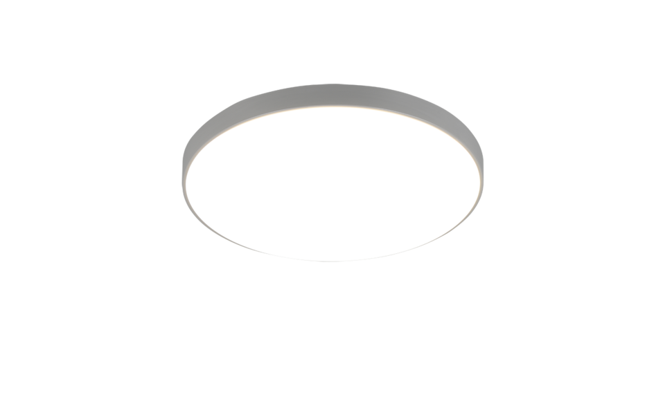 Trio Lighting Trio SPICA LED ceiling light | 1x 18W 2000 lm 4000K | titanium | Ø 27 cm | IP20 | 6 cm