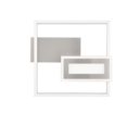 Trio Lighting Trio SPIRO plafondlamp | LED | nikkel mat | 33 x 30 cm | IP20 | 1x 22W | 2500 lm | 3000K | dimbaar
