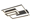 Trio Lighting Trio SPIRO LED ceiling light | 1x 22W 2500 lm 3000K | black | IP20 | 6 cm