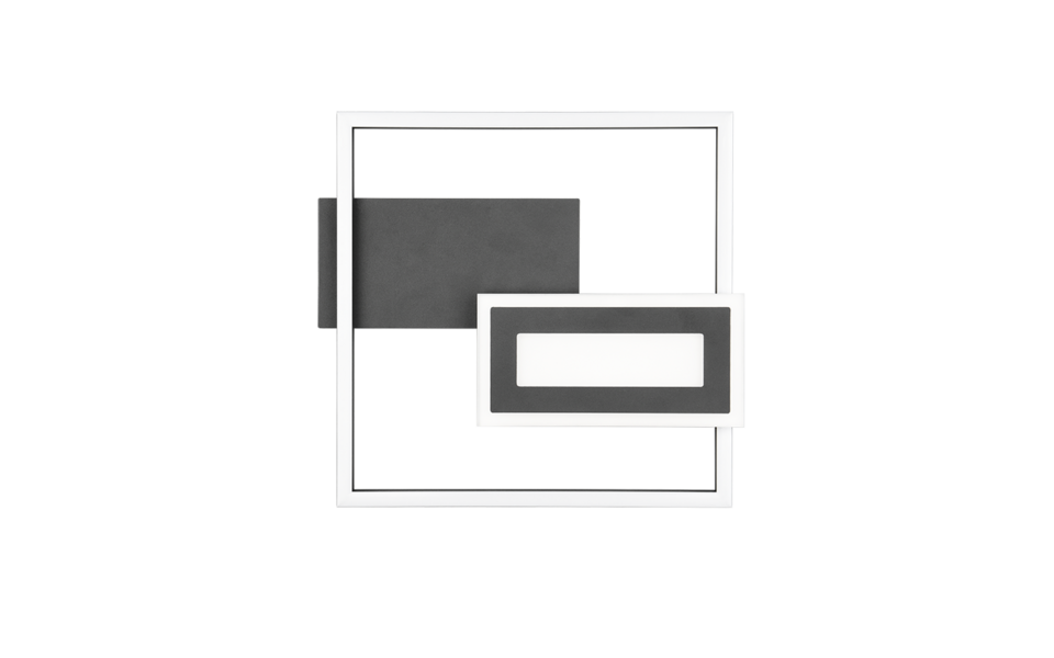 Trio Lighting Trio SPIRO plafondlamp | LED | mat zwart | 33 x 30 cm | IP20 | 1x 22W | 2500 lm | 3000K | dimbaar Trio Lighting Trio SPIRO plafondlamp | LED | mat zwart | 33 x 30 cm | IP20 | 1x 22W | 2500 lm | 3000K | dimbaar