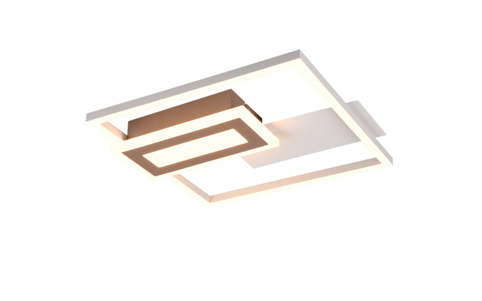 Trio Lighting Trio SPIRO plafondlamp | LED | warm grijs | 33 x 30 cm | IP20 | 1x 22W | 2500 lm | 3000K | dimbaar Trio Lighting Trio SPIRO plafondlamp | LED | warm grijs | 33 x 30 cm | IP20 | 1x 22W | 2500 lm | 3000K | dimbaar