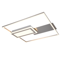Trio SPIRO plafondlamp | LED | nikkel mat | 53 x 50 cm | IP20