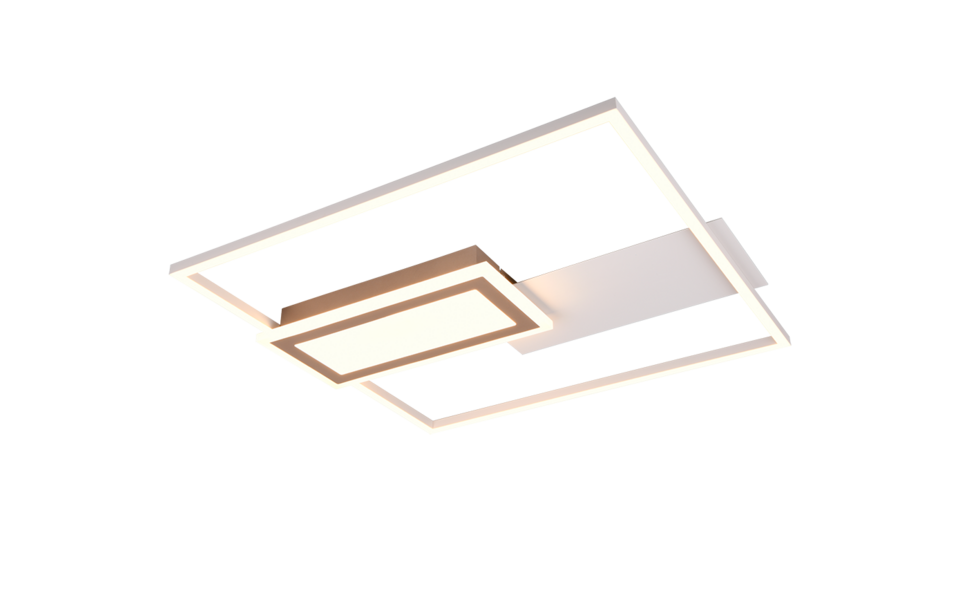 Trio Lighting Trio SPIRO plafondlamp | LED | warm grijs | 53 x 50 cm | IP20 | 1x 32W | 3800 lm | 2700-6500K | dimbaar Trio Lighting Trio SPIRO plafondlamp | LED | warm grijs | 53 x 50 cm | IP20 | 1x 32W | 3800 lm | 2700-6500K | dimbaar