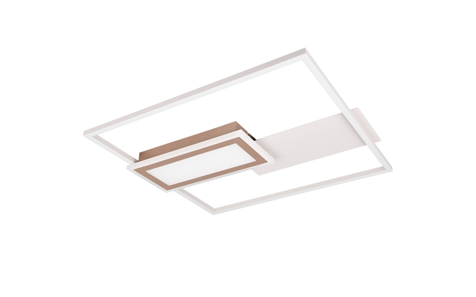 Trio Lighting Trio SPIRO plafondlamp | LED | warm grijs | 53 x 50 cm | IP20 | 1x 32W | 3800 lm | 2700-6500K | dimbaar Trio Lighting Trio SPIRO plafondlamp | LED | warm grijs | 53 x 50 cm | IP20 | 1x 32W | 3800 lm | 2700-6500K | dimbaar