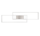 Trio Lighting Trio ALBANY plafondlamp | LED | nikkel mat | 100 x 28 cm | IP20 | 1x 37W | 4300 lm | 2700-6500K | dimbaar