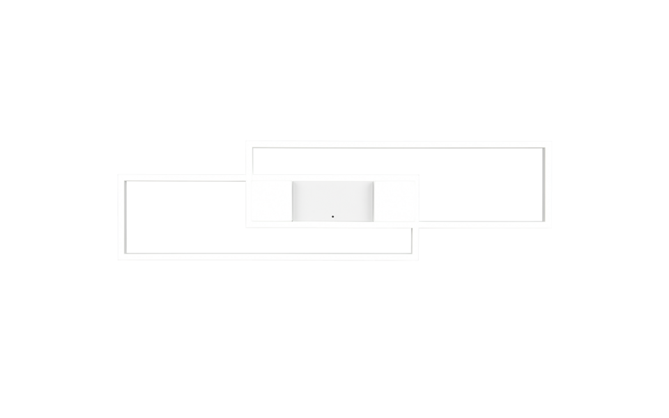 Trio Lighting Trio ALBANY plafondlamp | LED | wit mat | 100 x 28 cm | IP20 | 1x 37W | 4300 lm | 2700-6500K | dimbaar Trio Lighting Trio ALBANY plafondlamp | LED | wit mat | 100 x 28 cm | IP20 | 1x 37W | 4300 lm | 2700-6500K | dimbaar