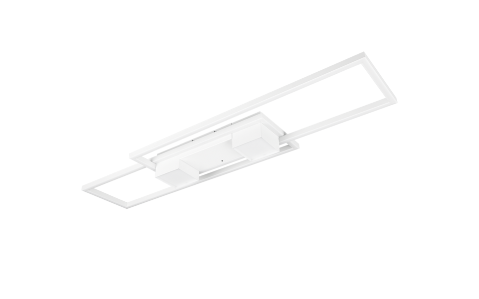 Trio Lighting Trio ALBANY plafondlamp | LED | wit mat | 100 x 28 cm | IP20 | 1x 37W | 4300 lm | 2700-6500K | dimbaar Trio Lighting Trio ALBANY plafondlamp | LED | wit mat | 100 x 28 cm | IP20 | 1x 37W | 4300 lm | 2700-6500K | dimbaar