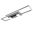 Trio Lighting Trio ALBANY plafondlamp | LED | mat zwart | 100 x 28 cm | IP20 | 1x 37W | 4300 lm | 2700-6500K | dimbaar