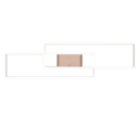 Trio Lighting Trio ALBANY LED ceiling light | 1x 37W 4300 lm 2700-6500K | mocha brown | IP20 | 8 cm