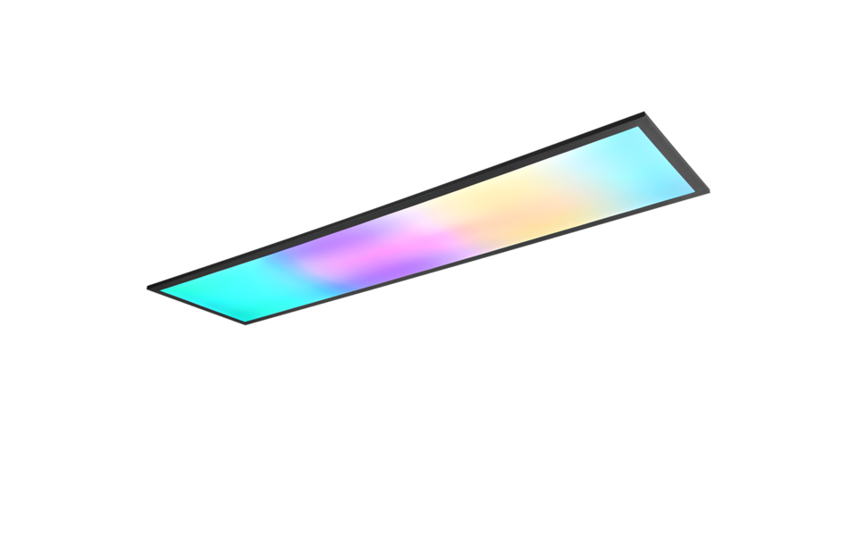 Trio Lighting Trio BETA plafondlamp | LED | mat zwart | 119,5 x 29,5 cm | IP20 | 1x 31W | 3600 lm | 2700-6500K | dimbaar Trio Lighting Trio BETA plafondlamp | LED | mat zwart | 119,5 x 29,5 cm | IP20 | 1x 31W | 3600 lm | 2700-6500K | dimbaar