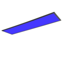 Trio Lighting Trio BETA LED ceiling light | 1x 33W 3300 lm 2700-6500K | black | IP20 | 5 cm