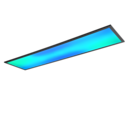 Trio Lighting Trio BETA plafondlamp | LED | mat zwart | 119,5 x 29,5 cm | IP20 | 1x 31W | 3600 lm | 2700-6500K | dimbaar