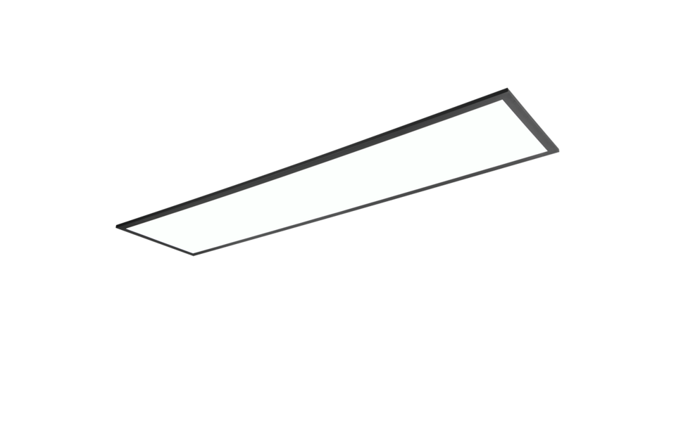 Trio Lighting Trio BETA LED ceiling light | 1x 33W 3300 lm 2700-6500K | black | IP20 | 5 cm