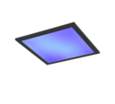 Trio Lighting Trio BETA LED ceiling light | 1x 13.5W 1350 lm 2700-6500K | black | Ø 30 cm | IP20 | 5 cm