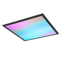 Trio BETA LED ceiling light | black | Ø 45 cm | IP20