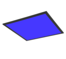 Trio Lighting Trio BETA LED ceiling light | 1x 18W 1800 lm 2700-6500K | black | Ø 45 cm | IP20 | 5 cm