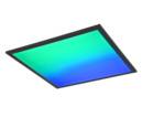 Trio Lighting Trio BETA plafondlamp | LED | mat zwart | 44,5 x 44,5 cm | IP20 | 1x 18W | 2000 lm | 2700-6500K | dimbaar