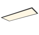 Trio Lighting Trio BETA LED ceiling light | 1x 33W 3300 lm 2700-6500K | black | IP20 | 5 cm