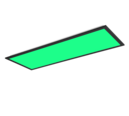 Trio Lighting Trio BETA LED ceiling light | 1x 33W 3300 lm 2700-6500K | black | IP20 | 5 cm