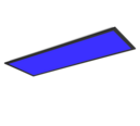 Trio Lighting Trio BETA LED ceiling light | 1x 33W 3300 lm 2700-6500K | black | IP20 | 5 cm