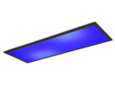 Trio Lighting Trio BETA LED ceiling light | 1x 33W 3300 lm 2700-6500K | black | IP20 | 5 cm