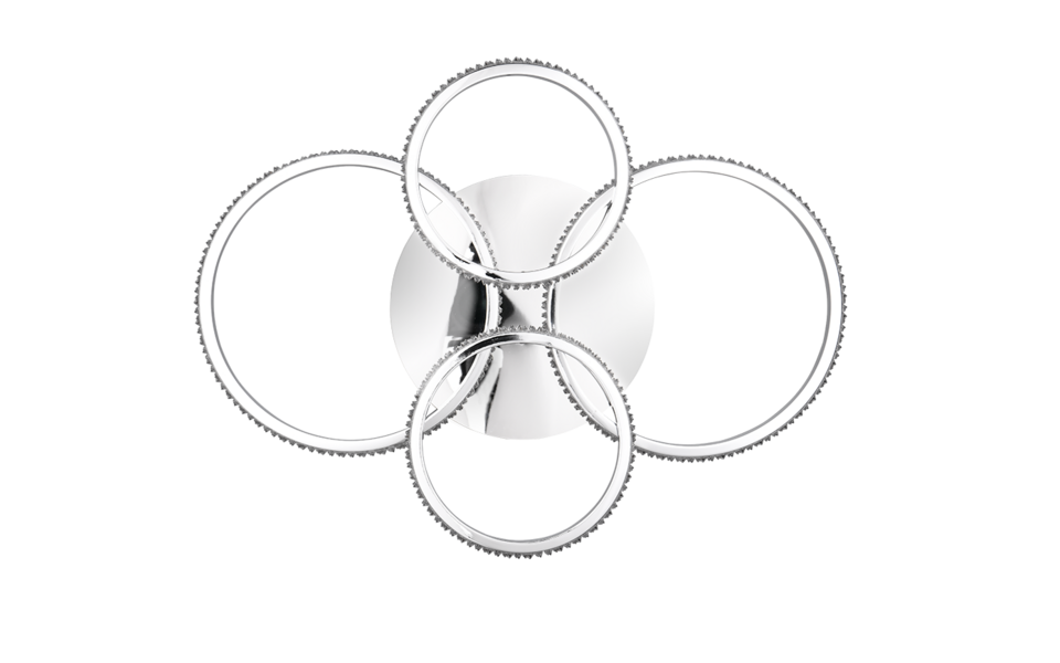 Trio Lighting Trio CIRES LED ceiling light | 1x 27W 3400 lm 4000K | IP20 | 8.5 cm