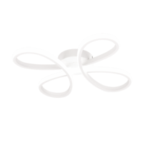 Trio FLY LED ceiling light | chrome | Ø 40 cm | IP20
