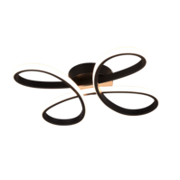 Trio FLY LED ceiling light | black | Ø 40 cm | IP20 Trio FLY LED ceiling light | black | Ø 40 cm | IP20