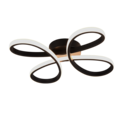 Trio Lighting Trio FLY LED ceiling light | 1x 22W 2600 lm 3000K | black | Ø 40 cm | IP20 | 7.5 cm