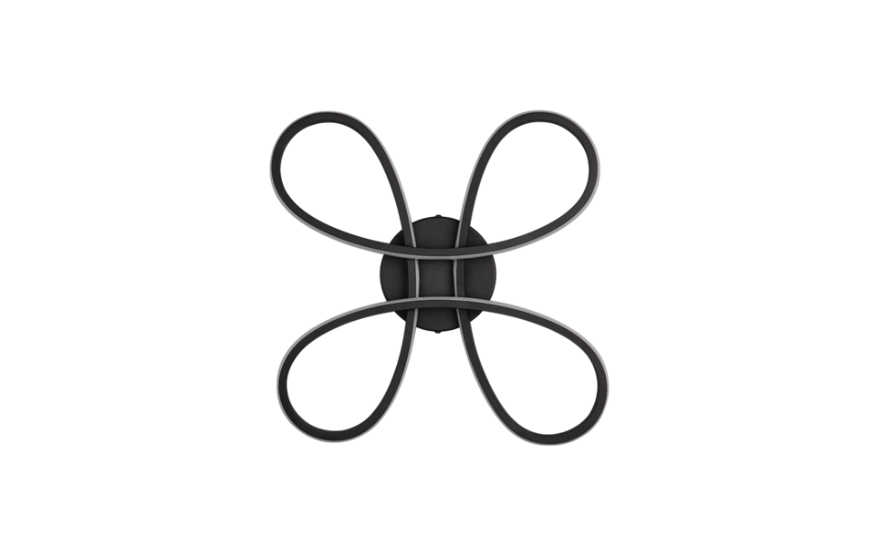 Trio Lighting Trio FLY LED ceiling light | 1x 22W 2600 lm 3000K | black | Ø 40 cm | IP20 | 7.5 cm Trio Lighting Trio FLY LED ceiling light | 1x 22W 2600 lm 3000K | black | Ø 40 cm | IP20 | 7.5 cm