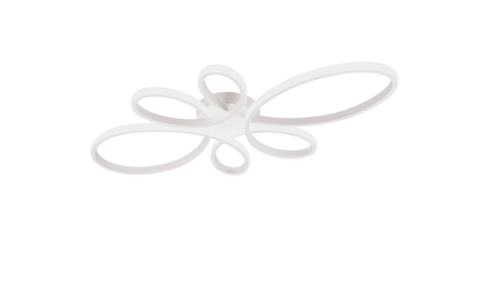 Trio Lighting Trio FLY plafondlamp | LED | wit mat | 83 x 45,5 cm | IP20 | 1x 32W | 3900 lm | 4000K | dimbaar Trio Lighting Trio FLY plafondlamp | LED | wit mat | 83 x 45,5 cm | IP20 | 1x 32W | 3900 lm | 4000K | dimbaar